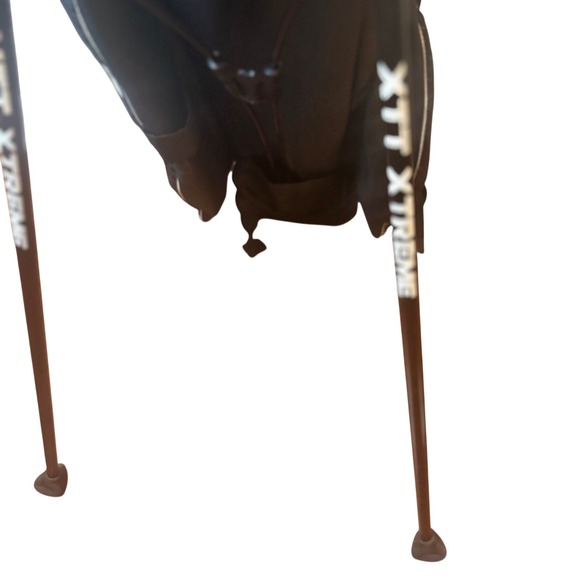 Callaway XTT Xtreme Golf Stand Bag Black White Lightweight Dual Strap Carry Golf - Picture 10 of 16